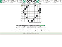 Tablet Screenshot of giocando.com